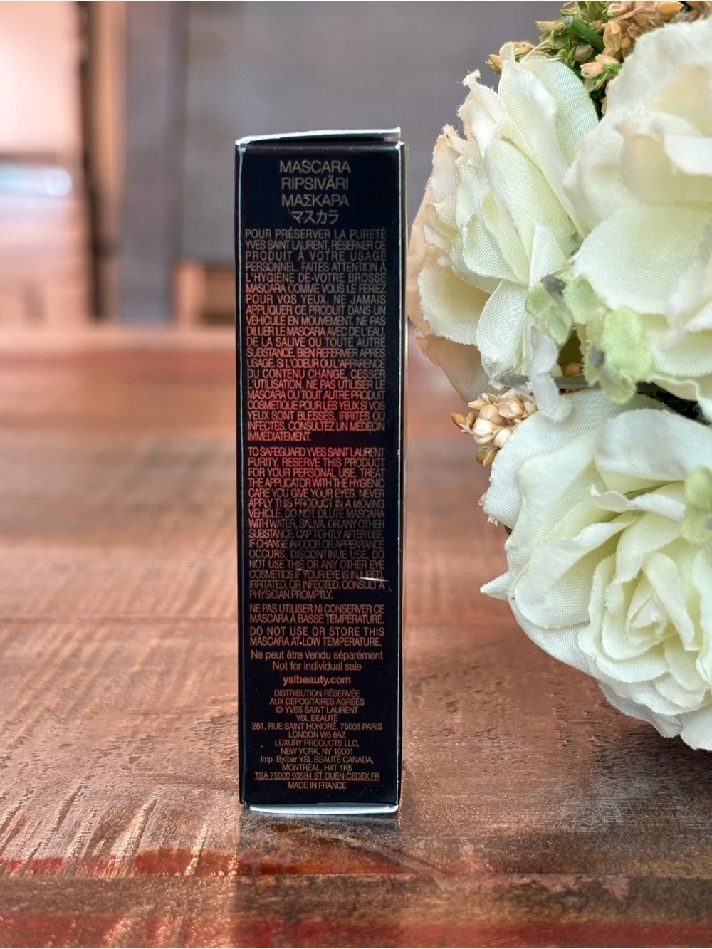 NEW Yves Saint Laurent YSL LASH CLASH Extreme Volume MASCARA in #1 NOIR BLACK!